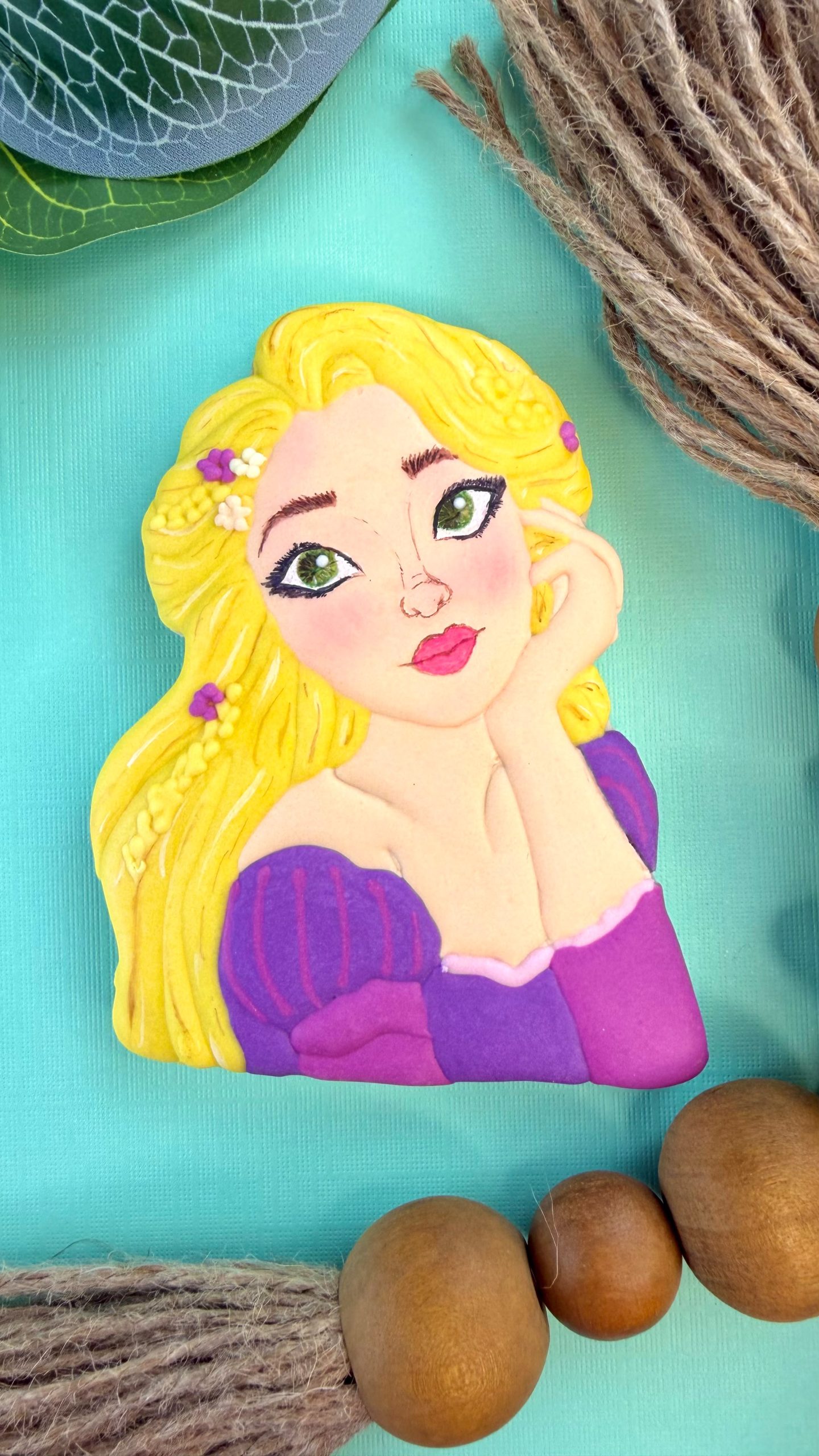 Princess-themed custom cookie by CraveMe by Berenice – Custom Cookies in Northwest Arkansas